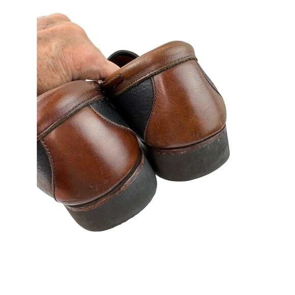 *Allen Edmonds Nashua Loafers Mens 13D Leather Black Brown Kiltie Tassle Luxury main image 9